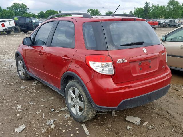 JS2YB5A34C6301137 - 2012 SUZUKI SX4 RED photo 3