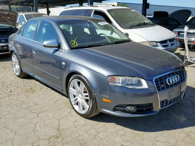 WAUGL98E27A044917 - 2007 AUDI NEW S4 QUA GRAY photo 1