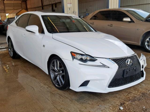 JTHBF1D21F5080038 - 2015 LEXUS IS 250 WHITE photo 1