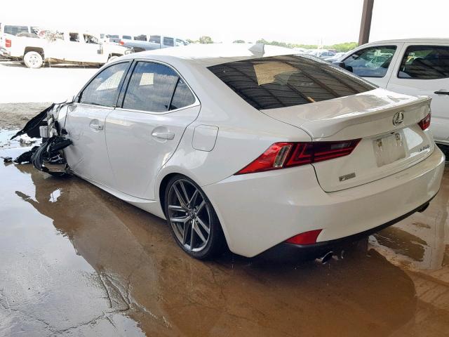 JTHBF1D21F5080038 - 2015 LEXUS IS 250 WHITE photo 3