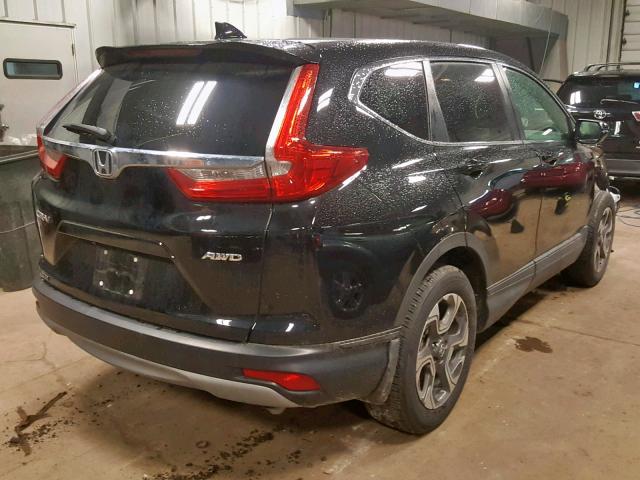 7FARW2H8XJE073217 - 2018 HONDA CR-V EXL BLACK photo 4