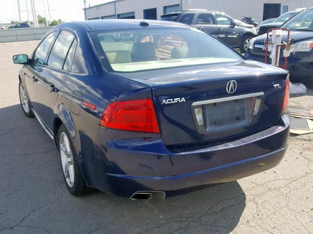 19UUA66206A073366 - 2006 ACURA 3.2TL BLUE photo 3