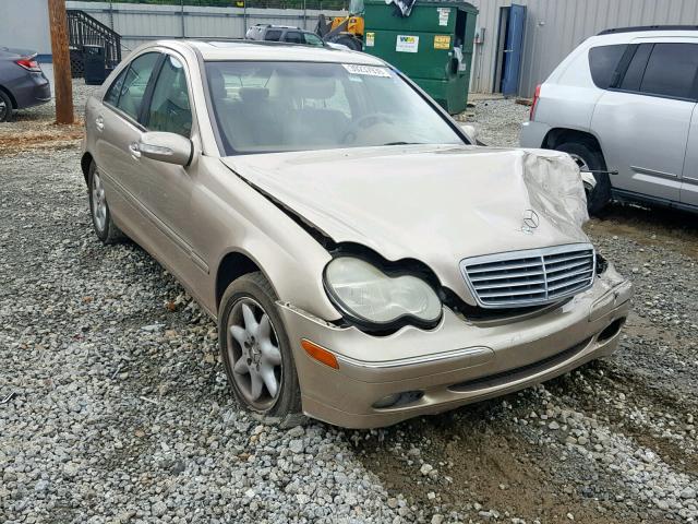 WDBRF61J52F218062 - 2002 MERCEDES-BENZ C 240 GOLD photo 1