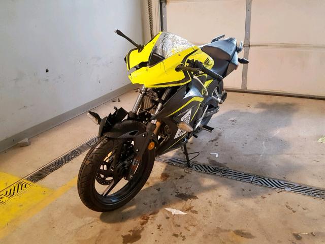 MLHNC5150G5200066 - 2016 HONDA CBR300 RA YELLOW photo 2