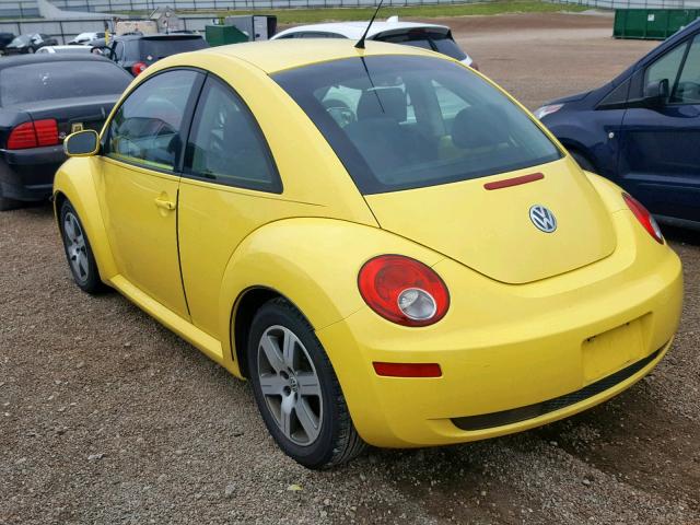 3VWPR31CX6M417918 - 2006 VOLKSWAGEN NEW BEETLE ყვითელი ფოტო 3