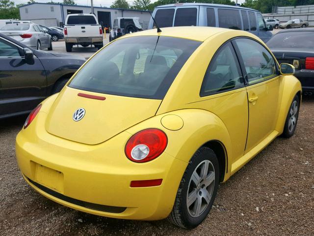 3VWPR31CX6M417918 - 2006 VOLKSWAGEN NEW BEETLE ყვითელი ფოტო 4