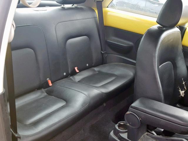 3VWPR31CX6M417918 - 2006 VOLKSWAGEN NEW BEETLE ყვითელი ფოტო 6