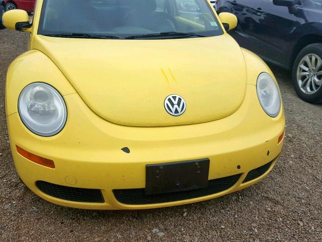 3VWPR31CX6M417918 - 2006 VOLKSWAGEN NEW BEETLE ყვითელი ფოტო 7