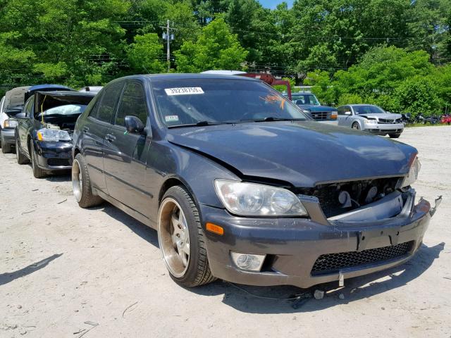 JTHBD192720056512 - 2002 LEXUS IS 300 GRAY photo 1