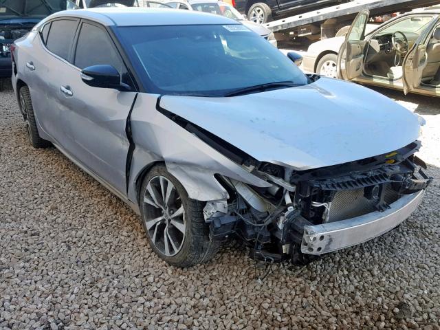 1N4AA6AP2HC379244 - 2017 NISSAN MAXIMA 3.5 SILVER photo 1