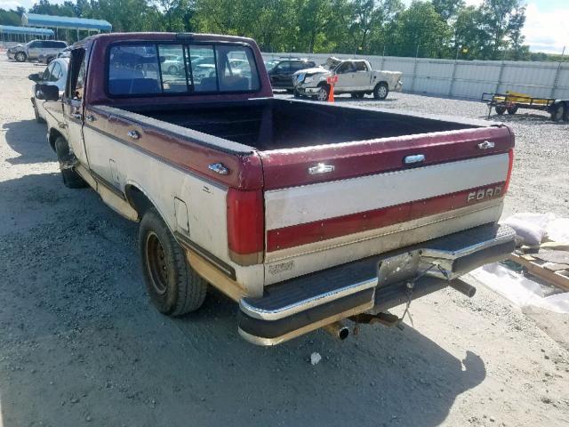 1FTDF15N5MNA21333 - 1991 FORD F150 TWO TONE photo 3