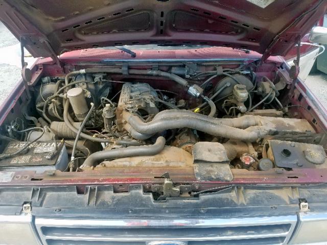 1FTDF15N5MNA21333 - 1991 FORD F150 TWO TONE photo 7