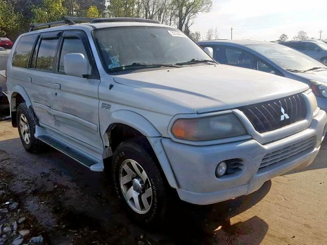 JA4MT41R92J035205 - 2002 MITSUBISHI MONTERO SP WHITE photo 1