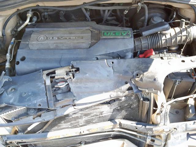 2HNYD18612H511716 - 2002 ACURA MDX TOURIN GOLD photo 7