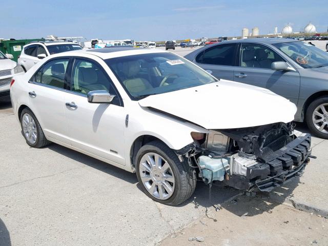 3LNDL2L34CR827400 - 2012 LINCOLN MKZ HYBRID WHITE photo 1