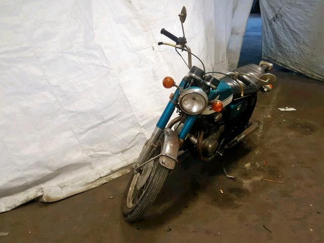 CB3502008529 - 1970 HONDA CB350 BLUE photo 2