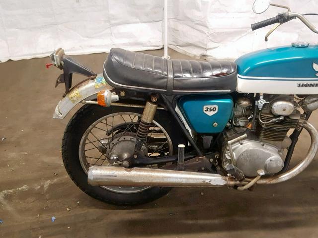 CB3502008529 - 1970 HONDA CB350 BLUE photo 6