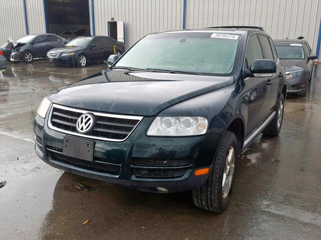 WVGZG77L66D043606 - 2006 VOLKSWAGEN TOUAREG 3. GREEN photo 2