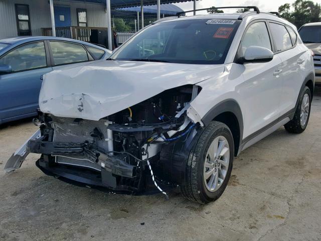 KM8J33A40JU763978 - 2018 HYUNDAI TUCSON SEL WHITE photo 2