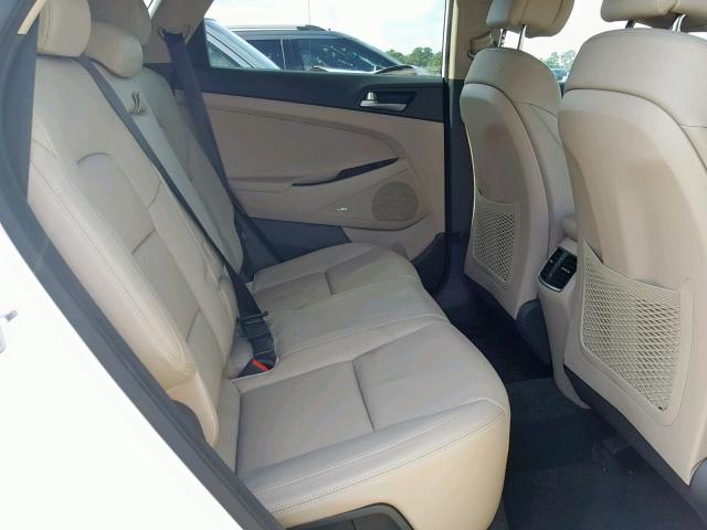 KM8J33A40JU763978 - 2018 HYUNDAI TUCSON SEL WHITE photo 6