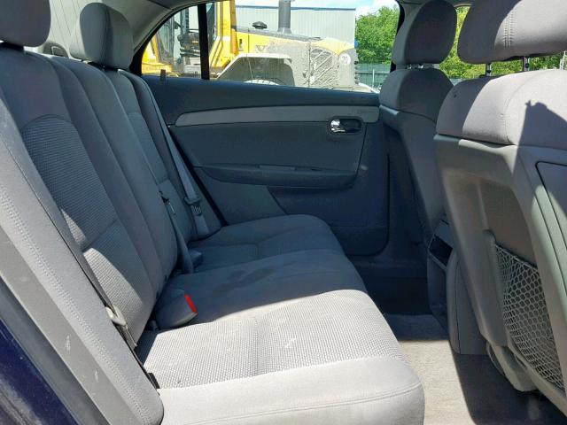 1G1ZH57B29F137786 - 2009 CHEVROLET MALIBU 1LT 蓝色 照片 6