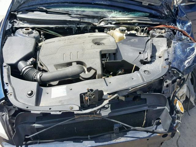 1G1ZH57B29F137786 - 2009 CHEVROLET MALIBU 1LT 蓝色 照片 7