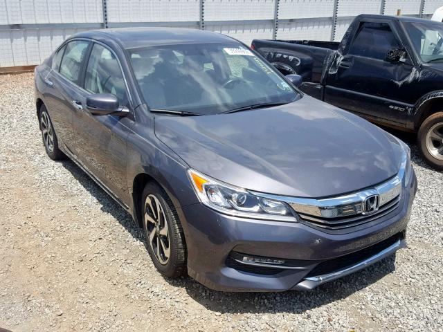 1HGCR2F80GA108278 - 2016 HONDA ACCORD EXL GRAY photo 1