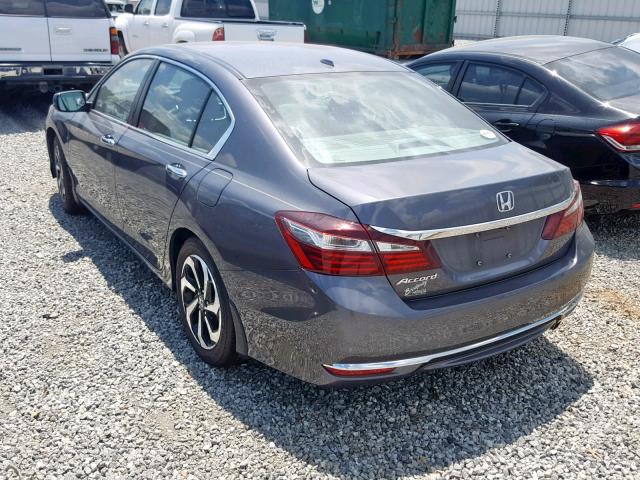 1HGCR2F80GA108278 - 2016 HONDA ACCORD EXL GRAY photo 3