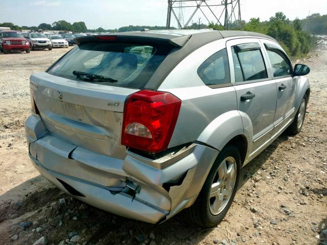 1B3HB48B18D502886 - 2008 DODGE CALIBER SX SILVER photo 4