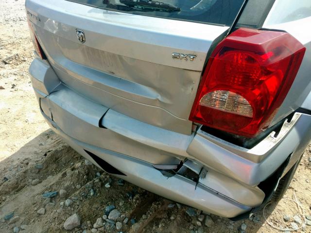 1B3HB48B18D502886 - 2008 DODGE CALIBER SX SILVER photo 9