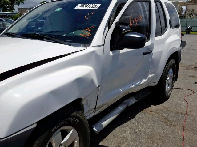 5N1AN0NU1AC506322 - 2010 NISSAN XTERRA OFF WHITE photo 10