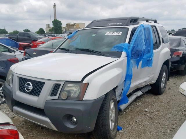 5N1AN0NU1AC506322 - 2010 NISSAN XTERRA OFF WHITE photo 2