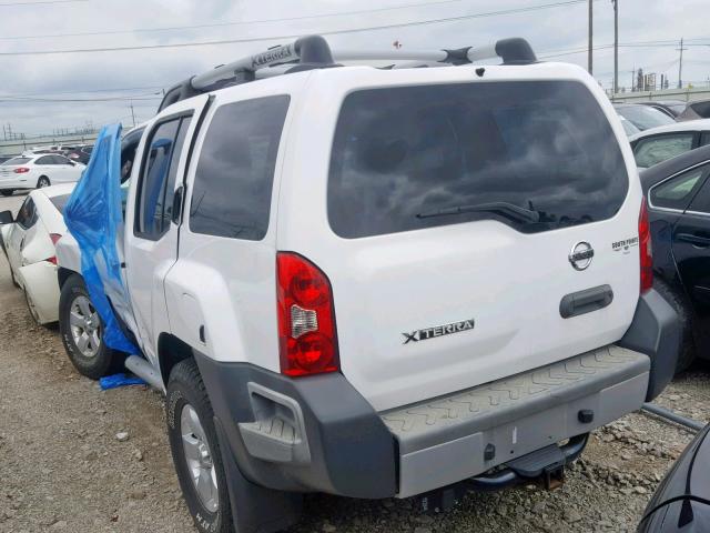 5N1AN0NU1AC506322 - 2010 NISSAN XTERRA OFF WHITE photo 3