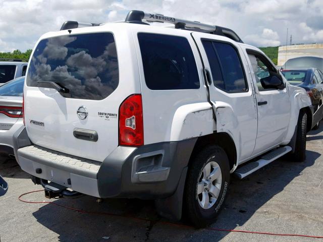 5N1AN0NU1AC506322 - 2010 NISSAN XTERRA OFF WHITE photo 4