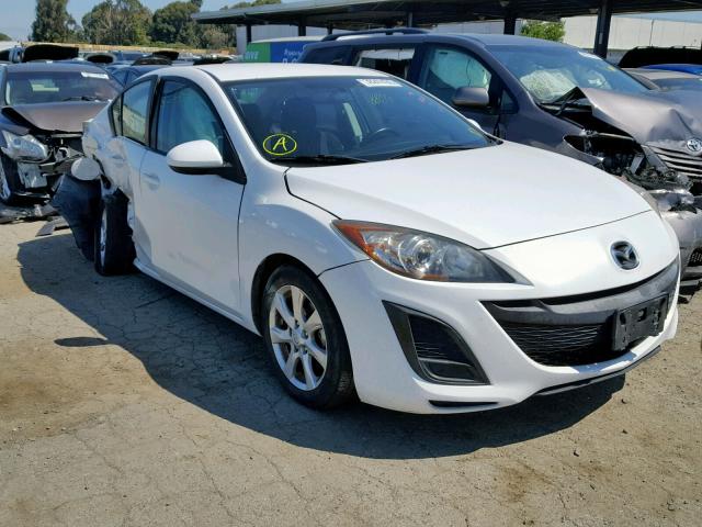 JM1BL1VG7B1439429 - 2011 MAZDA 3 I WHITE photo 1