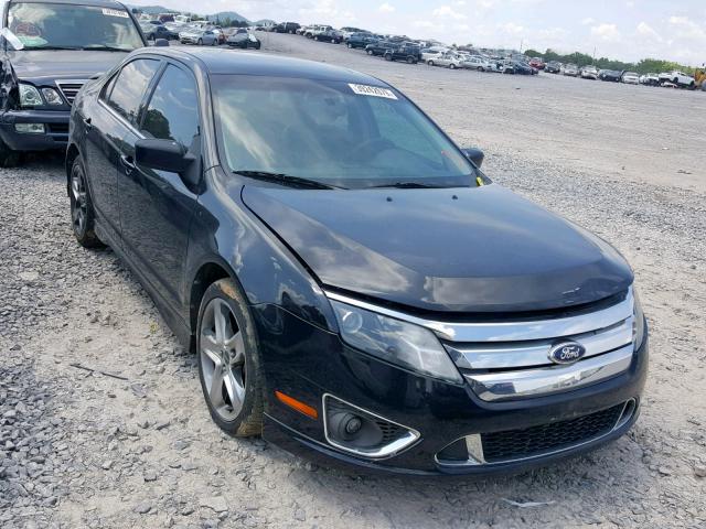 3FAHP0KC2AR290061 - 2010 FORD FUSION SPO BLACK photo 1