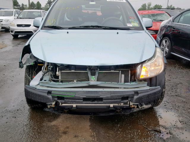 JS2YB413796204176 - 2009 SUZUKI SX4 TECHNO SILVER photo 9