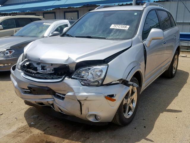 3GNAL3E56CS548249 - 2012 CHEVROLET CAPTIVA SP SILVER photo 2