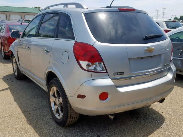 3GNAL3E56CS548249 - 2012 CHEVROLET CAPTIVA SP SILVER photo 3