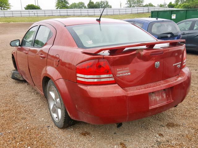 1B3CC5FV6AN116443 - 2010 DODGE AVENGER R/ ORANGE photo 3