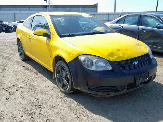 1G1AL18HX97119487 - 2009 CHEVROLET COBALT LT YELLOW photo 1