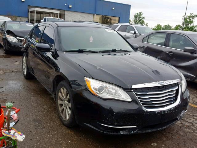 1C3CCBBB2DN723117 - 2013 CHRYSLER 200 TOURIN BLACK photo 1