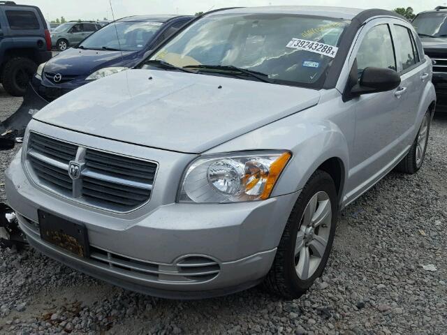 1B3CB4HA4AD630286 - 2010 DODGE CALIBER SX SILVER photo 2