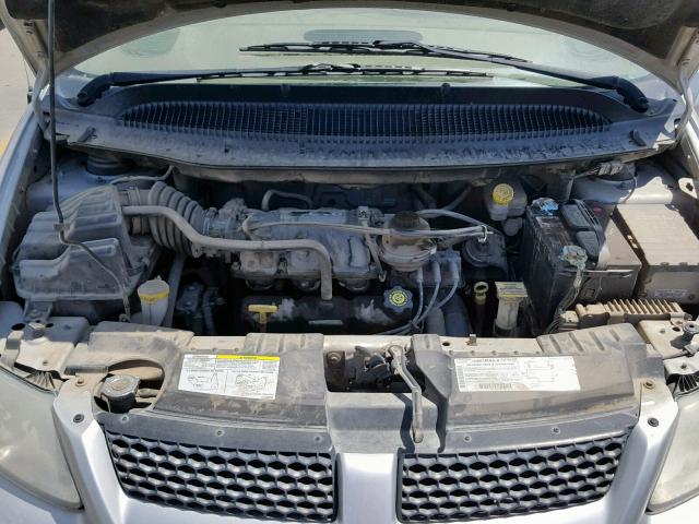 1D4GP25393B101655 - 2003 DODGE CARAVAN SE SILVER photo 7