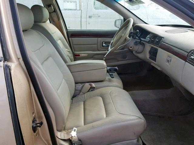 1G6KD54Y1VU248917 - 1997 CADILLAC DEVILLE BEIGE photo 5