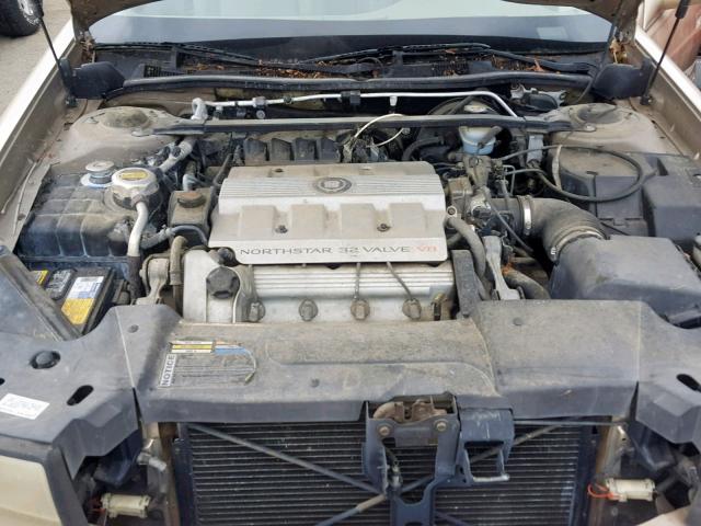 1G6KD54Y1VU248917 - 1997 CADILLAC DEVILLE BEIGE photo 7