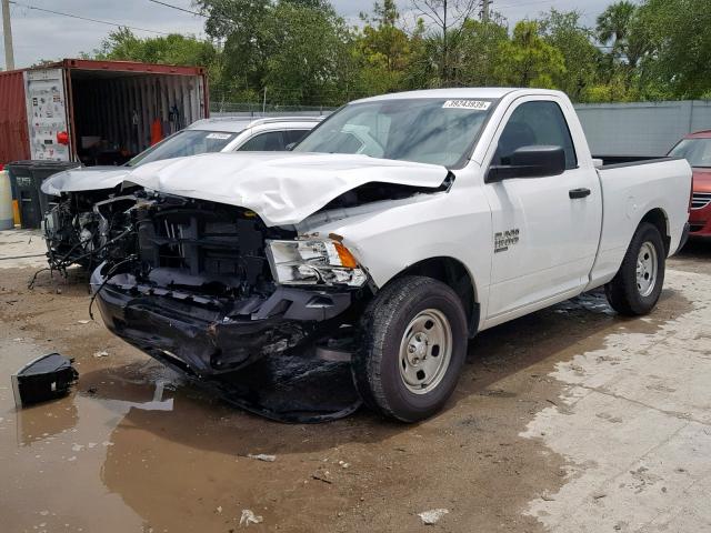 3C6JR6AG7KG501031 - 2019 RAM 1500 CLASS WHITE photo 2