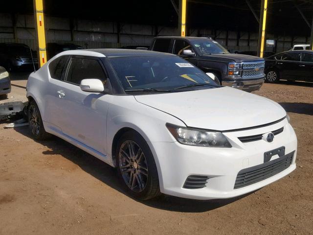 JTKJF5C78D3048738 - 2013 TOYOTA SCION TC თეთრი ფოტო 1