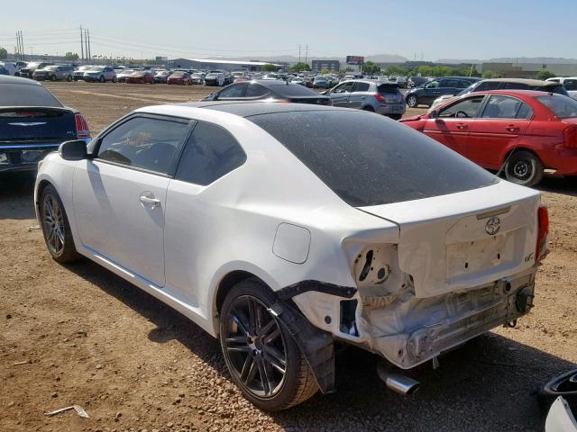 JTKJF5C78D3048738 - 2013 TOYOTA SCION TC თეთრი ფოტო 3