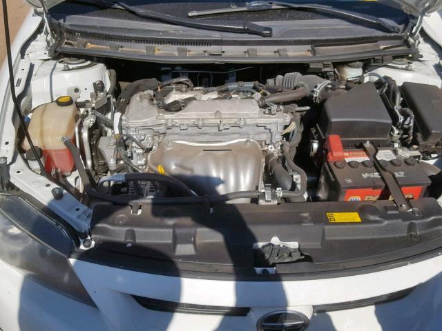 JTKJF5C78D3048738 - 2013 TOYOTA SCION TC თეთრი ფოტო 7